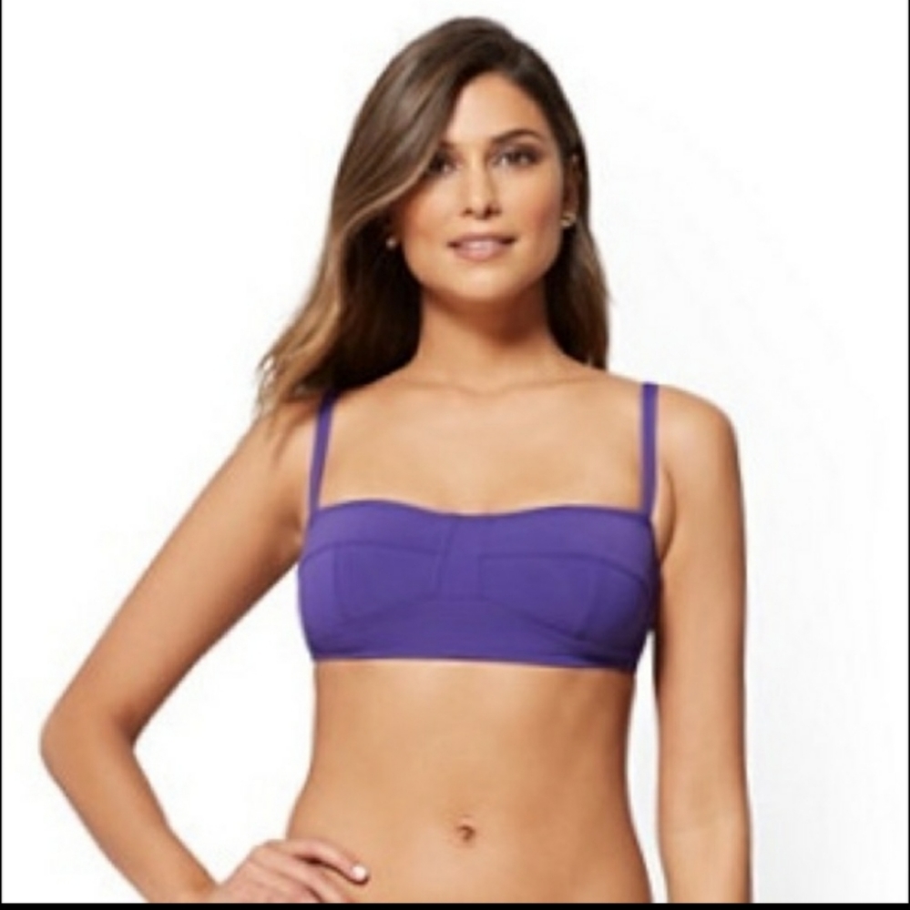 Eva Mendes New York &Company swim top size XL